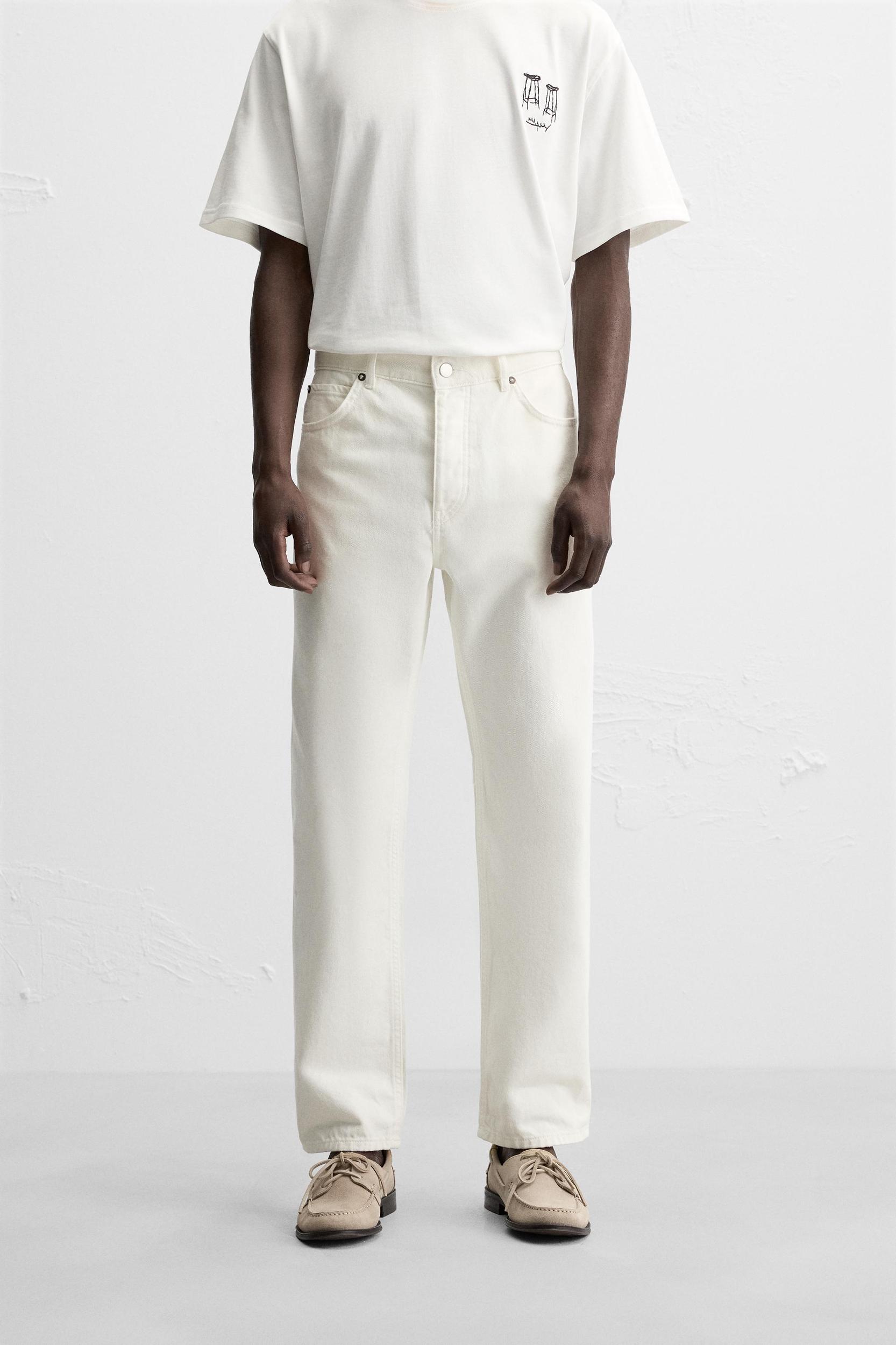 REGULAR STRAIGHT FIT JEANS Product Image