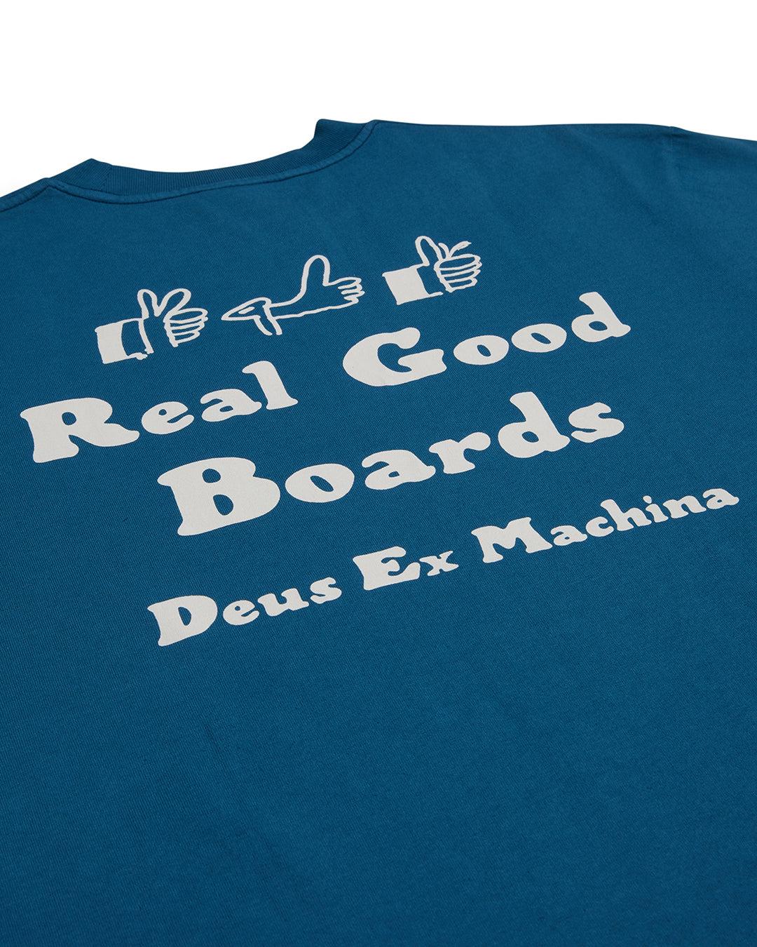 Real Good Tee - Moroccan Blue Product Image