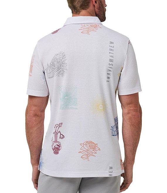 TravisMathew Passport Polo Short Sleeve Polo Shirt Product Image