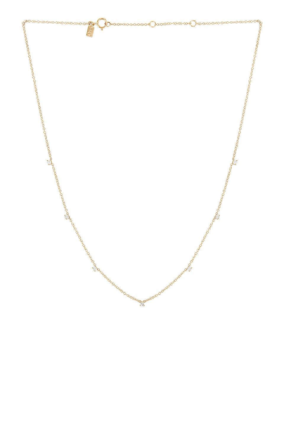 14k Gold Diamond Necklace EF COLLECTION Product Image