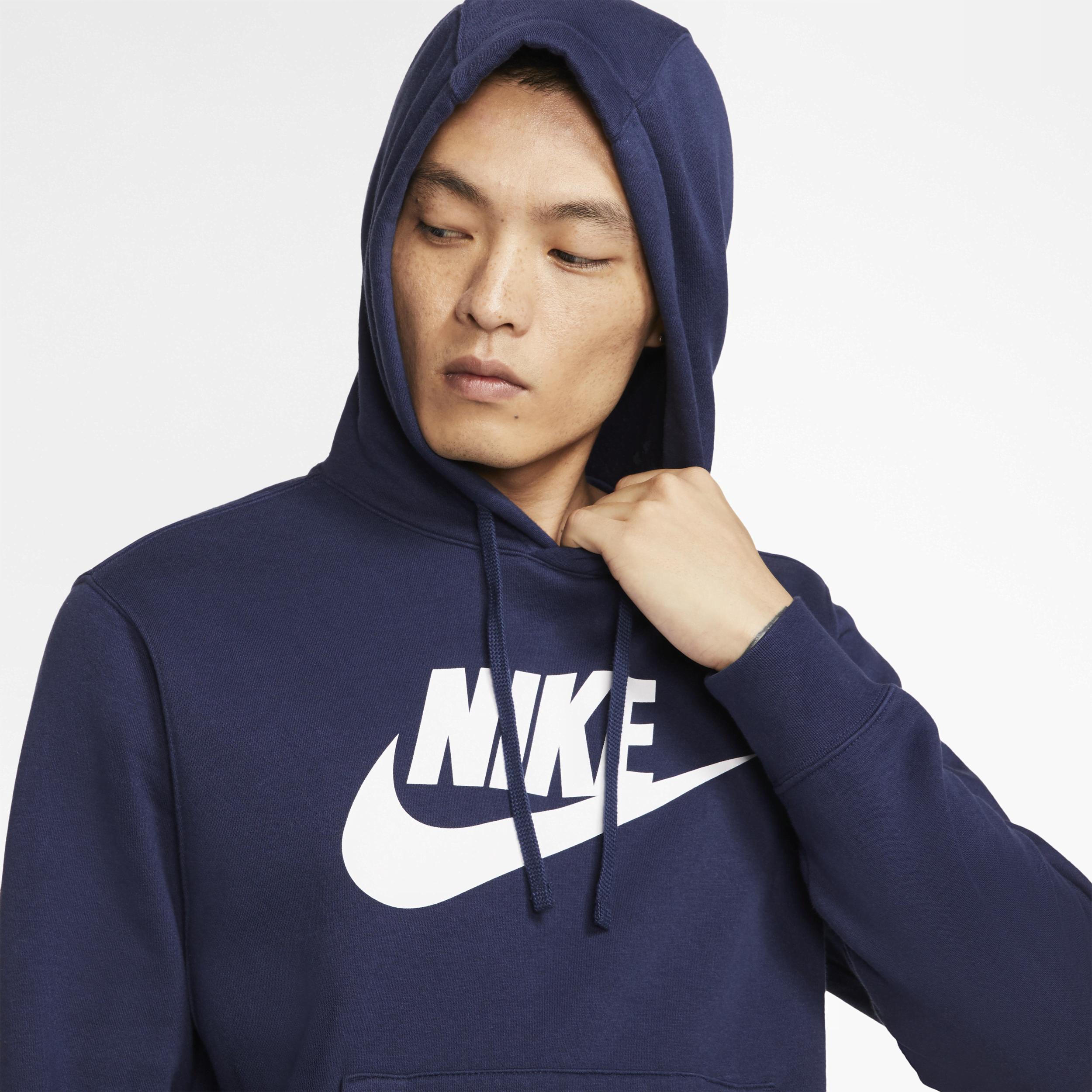 Men's Nike Sportswear Club Fleece Graphic Pullover Hoodie Product Image