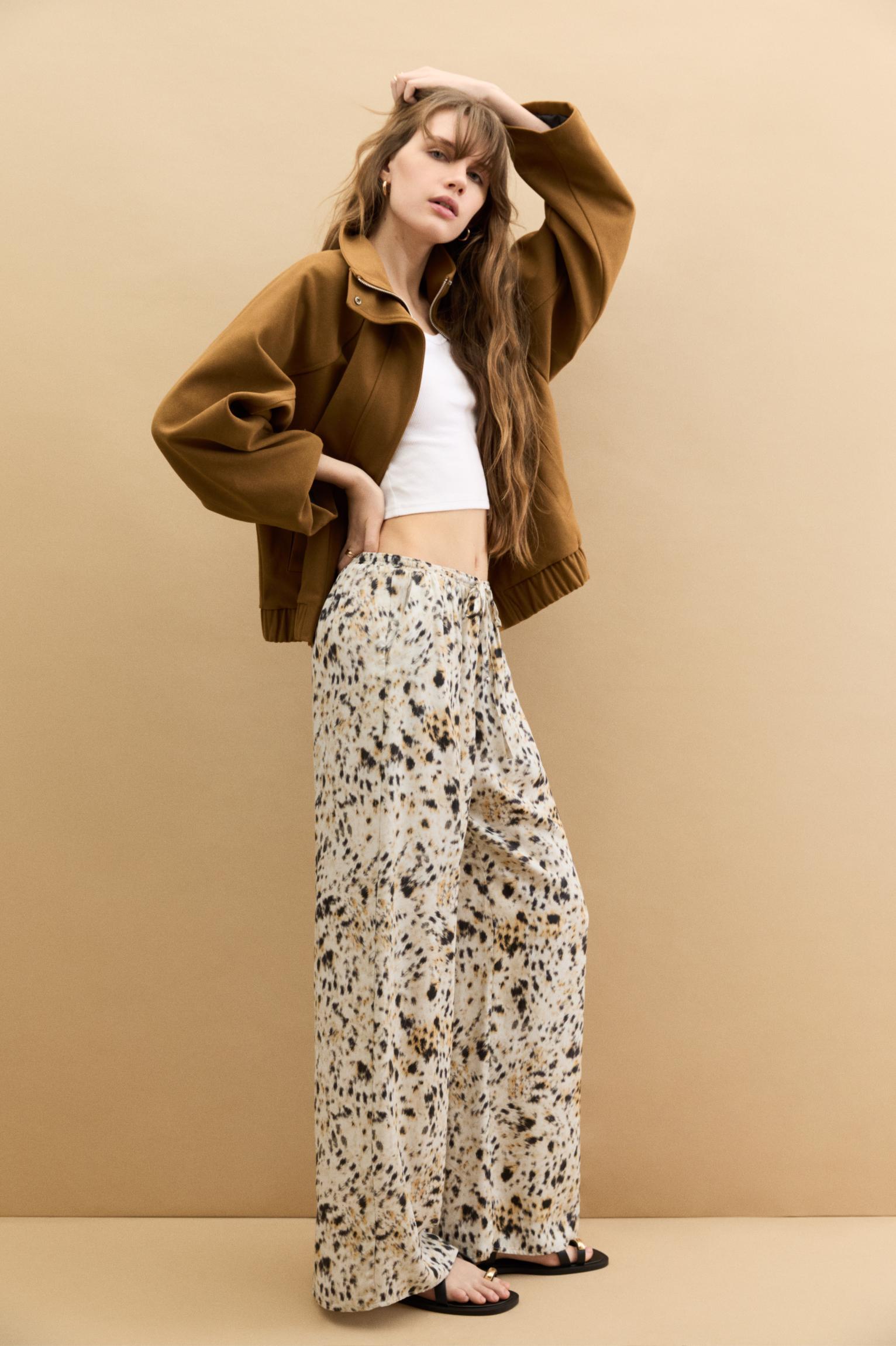 Satin sweatpants Product Image