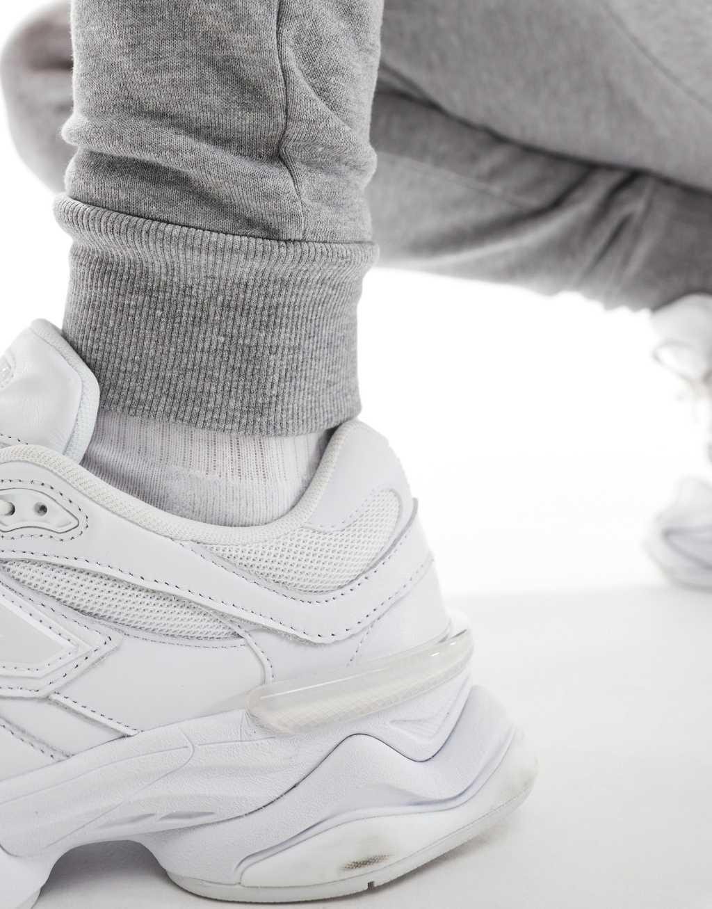 ASOS DESIGN essential skinny sweatpants in heather gray Product Image