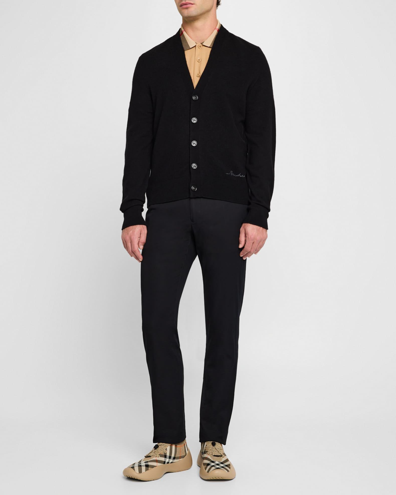 Men's Cashmere Cardigan Sweater Product Image