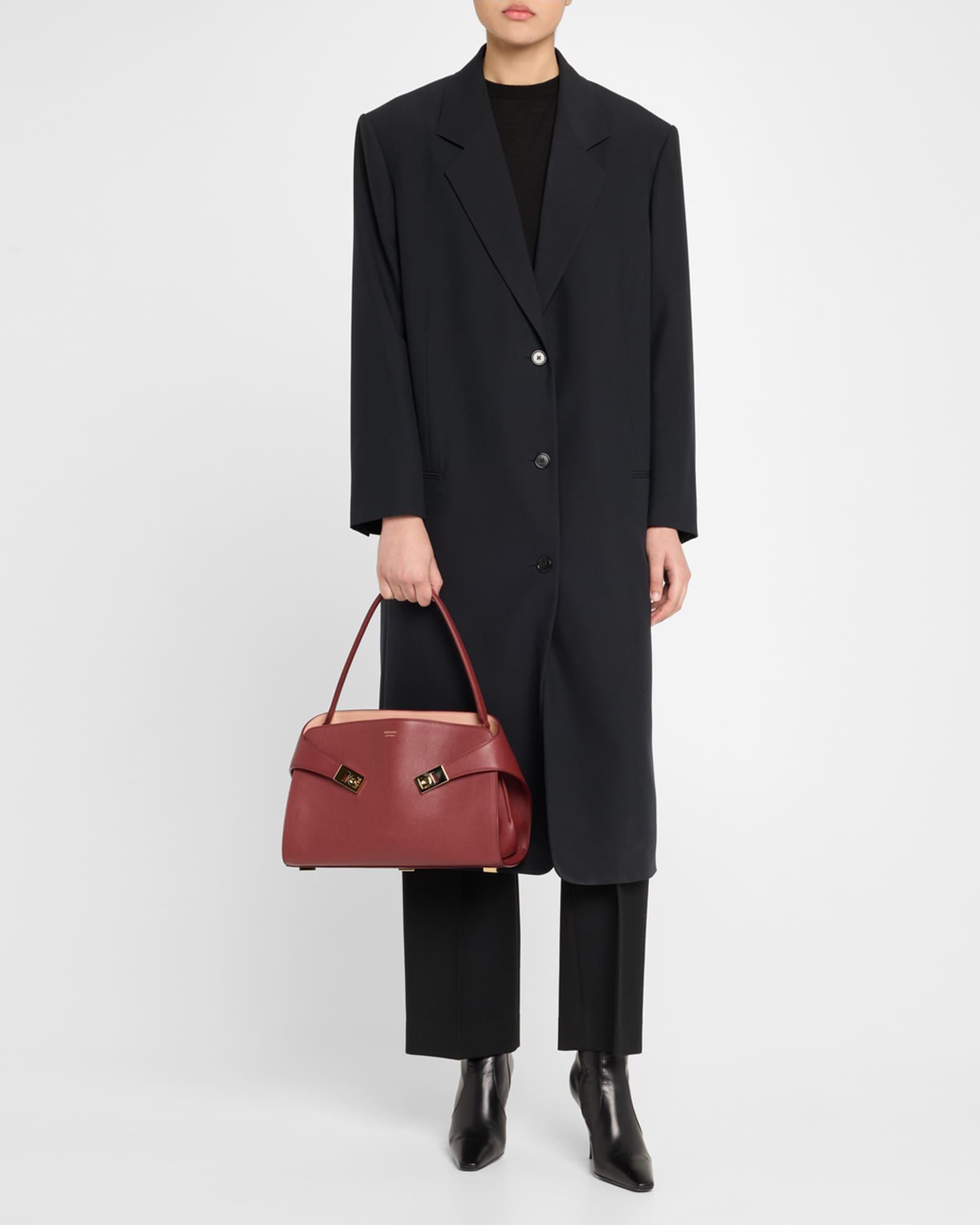 Small Hug Leather Shoulder Bag Product Image