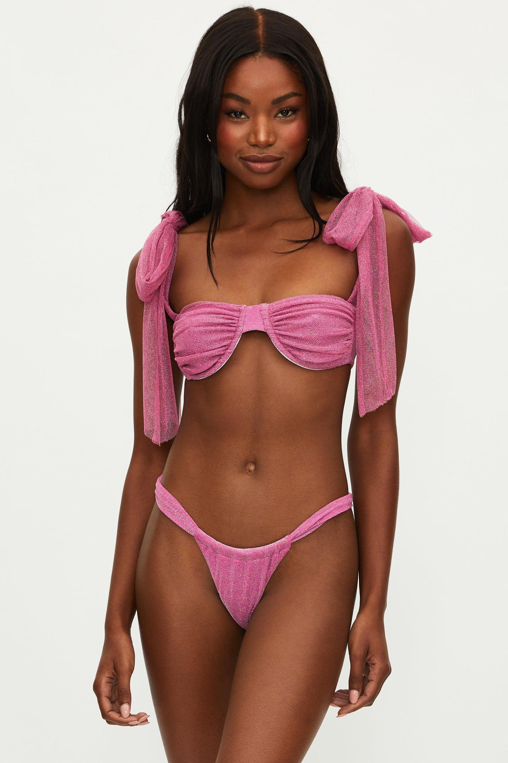 Joan Bottom Fuchsia Purple Shine Product Image