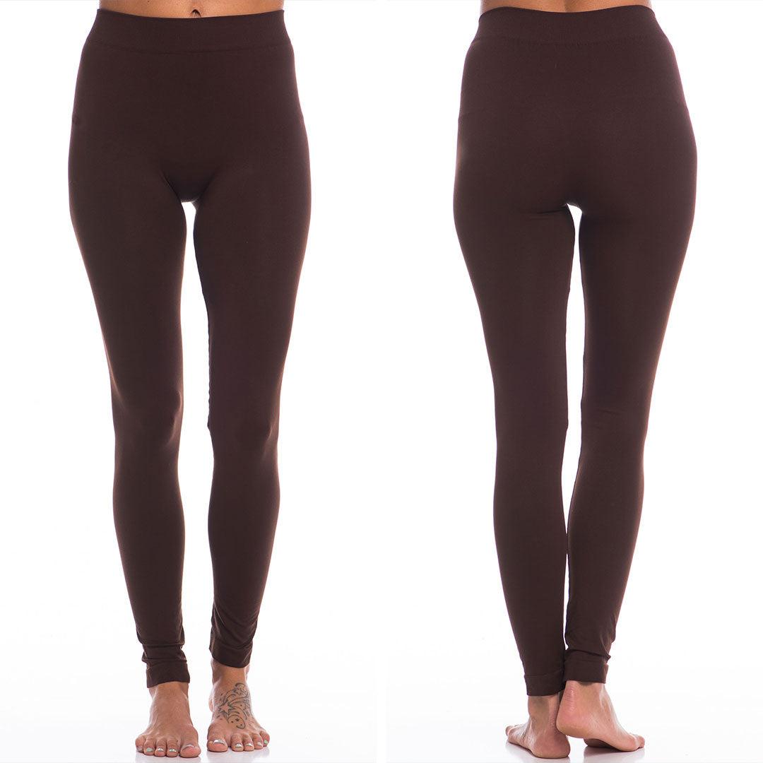 Lovable Brown Long Leggings Female Product Image