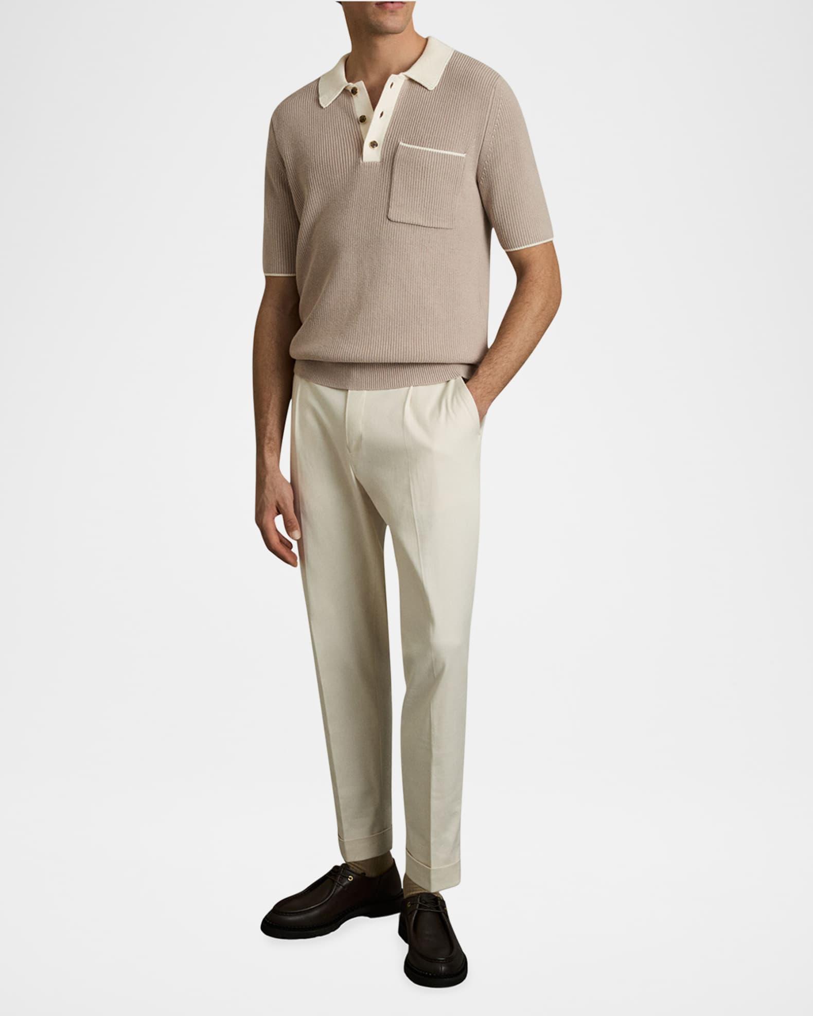 Men's Brinkley Cotton Polo Shirt Product Image