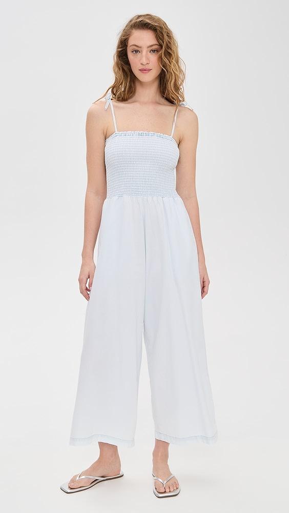 Splendid Indigo Stripe Jumpsuit | Shopbop Product Image