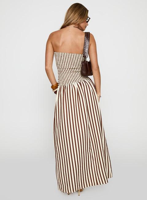 Adessa Strapless Maxi Dress Multi Product Image