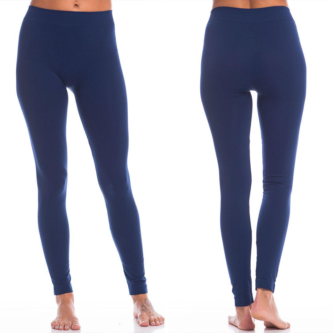 Lovable Navy Blue Long Leggings Female Product Image