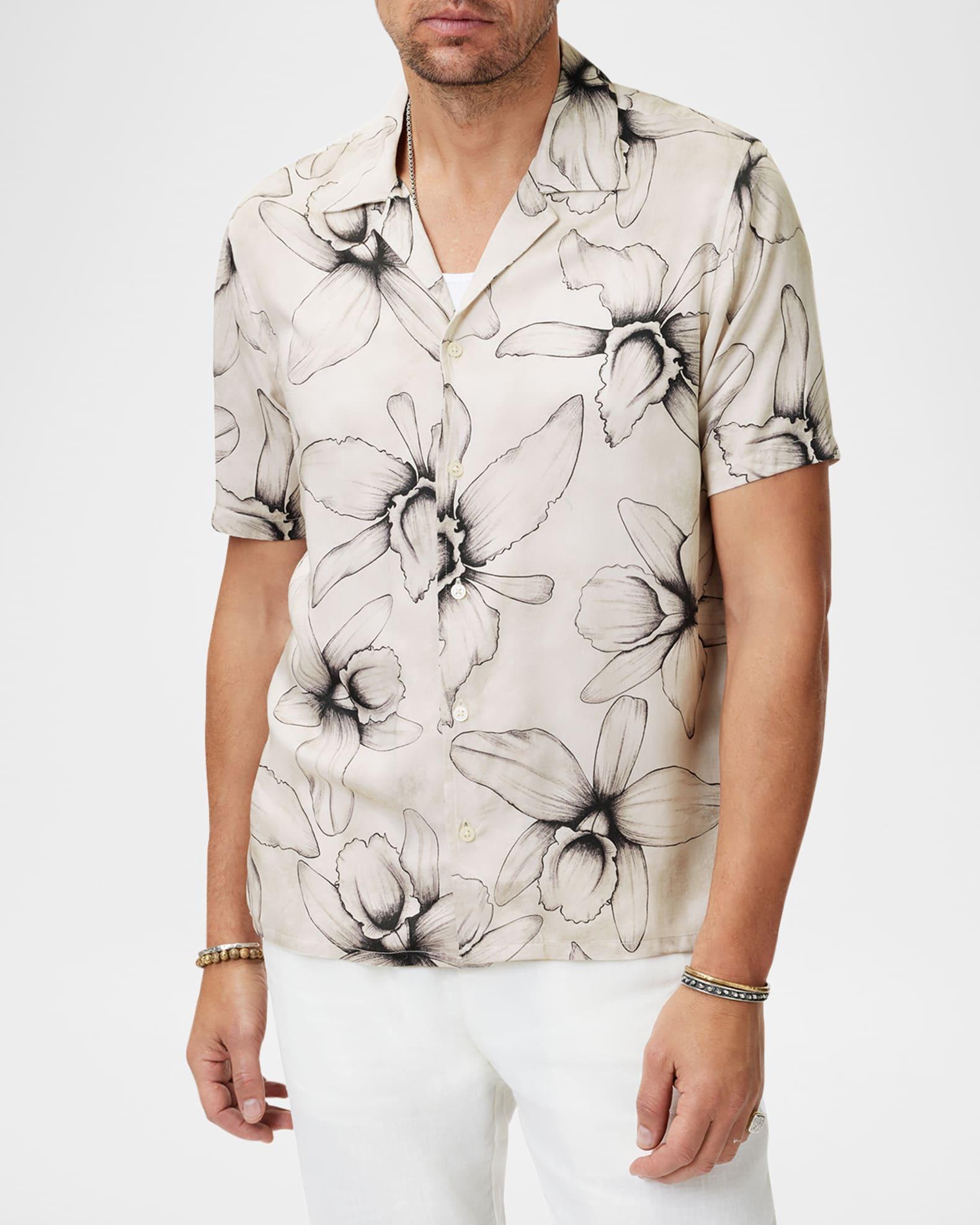 Men's Dan Floral Camp Shirt Product Image