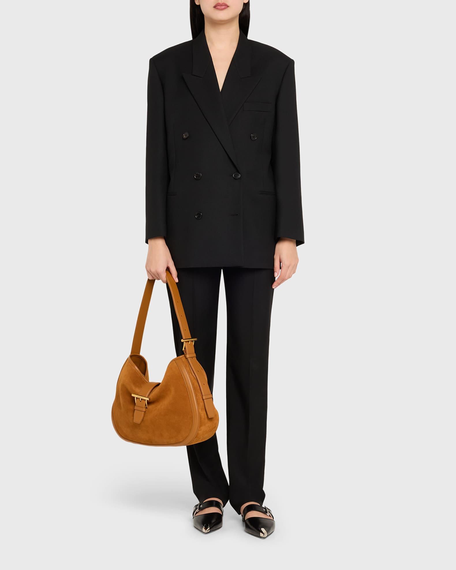 T-Bar Suede Shoulder Bag Product Image