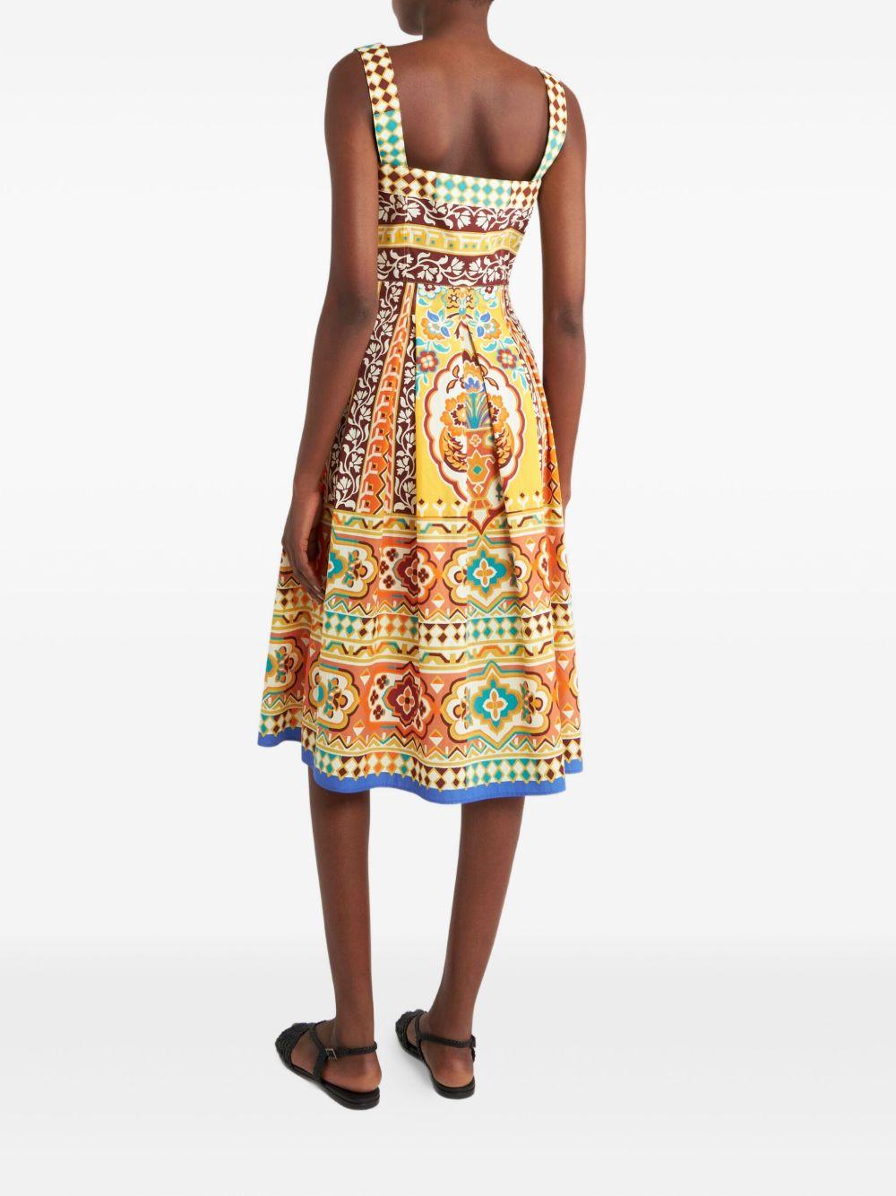 printed midi dress Product Image