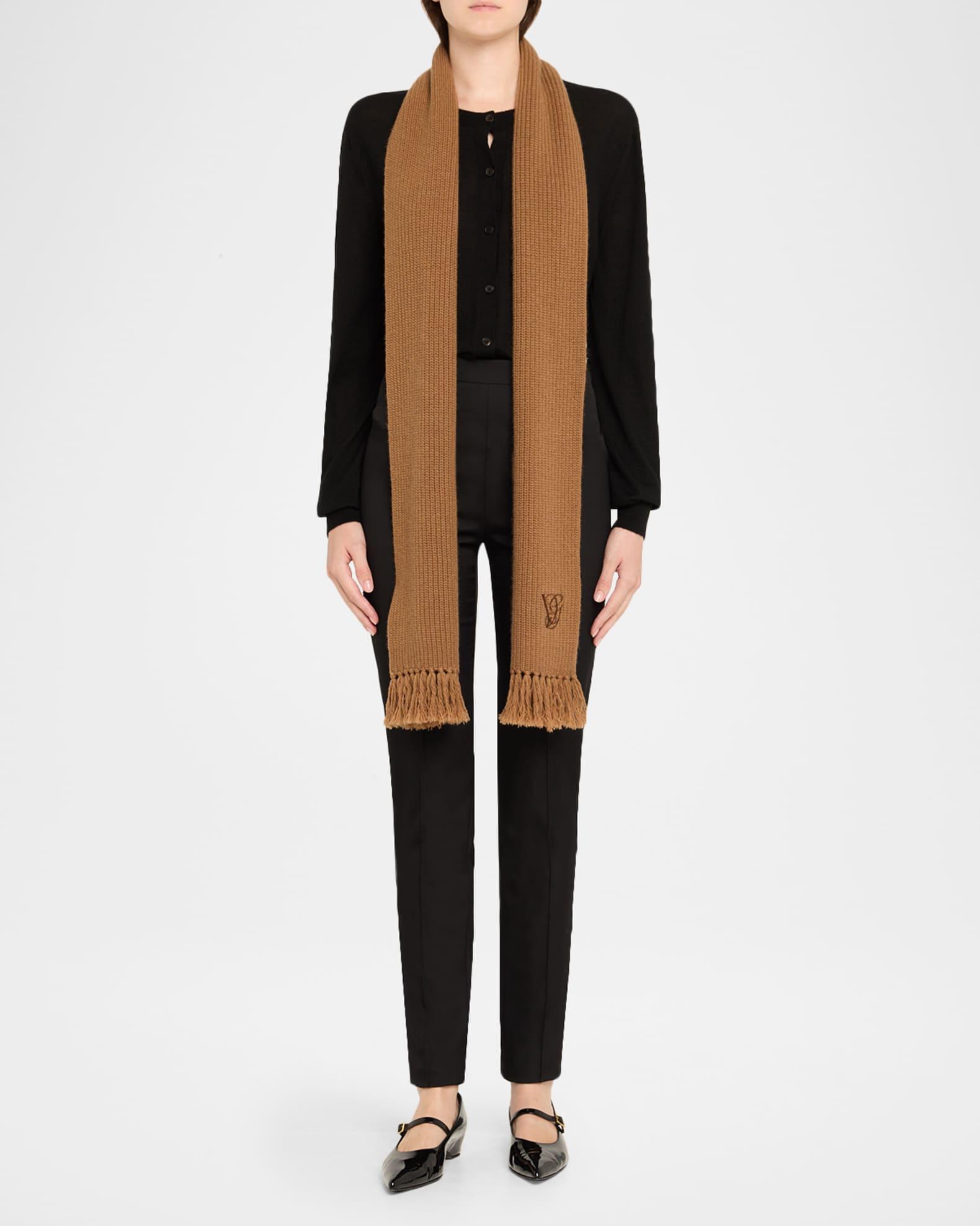 Rib Knit Scarf Product Image