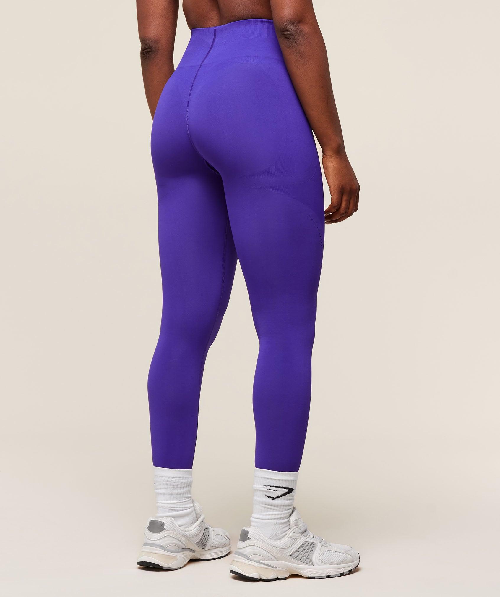 Gymshark Energised Seamless Shorts - Cobalt Purple Female Product Image