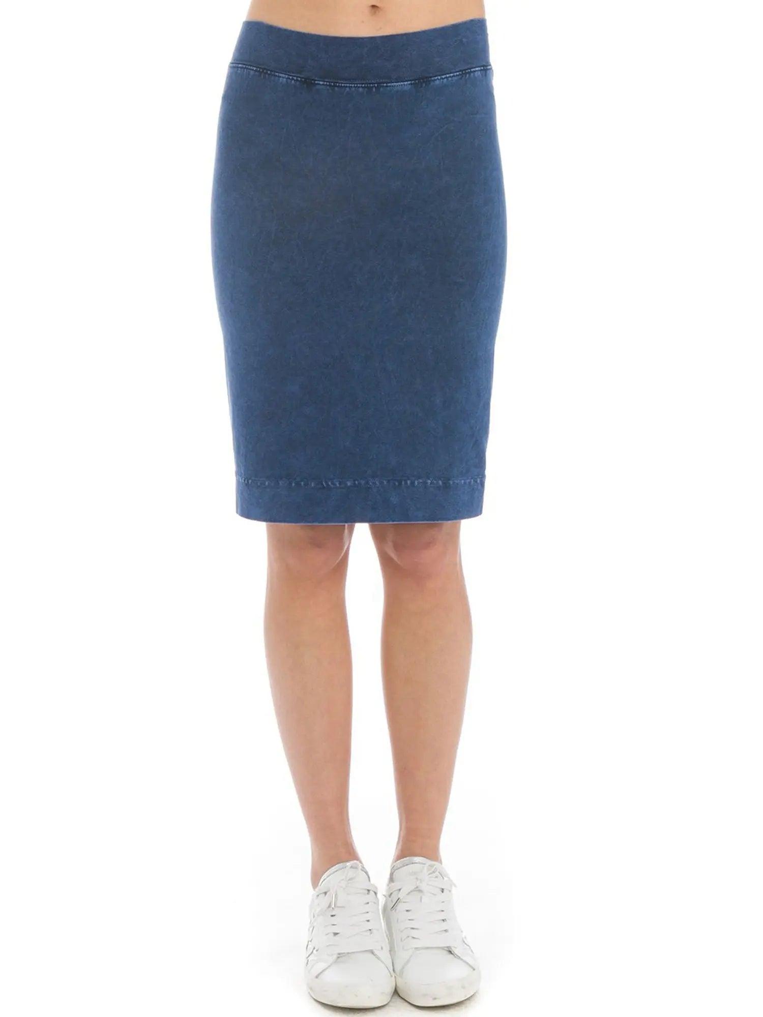 Hard Tail Cotton Pencil Skirt W-321 Product Image