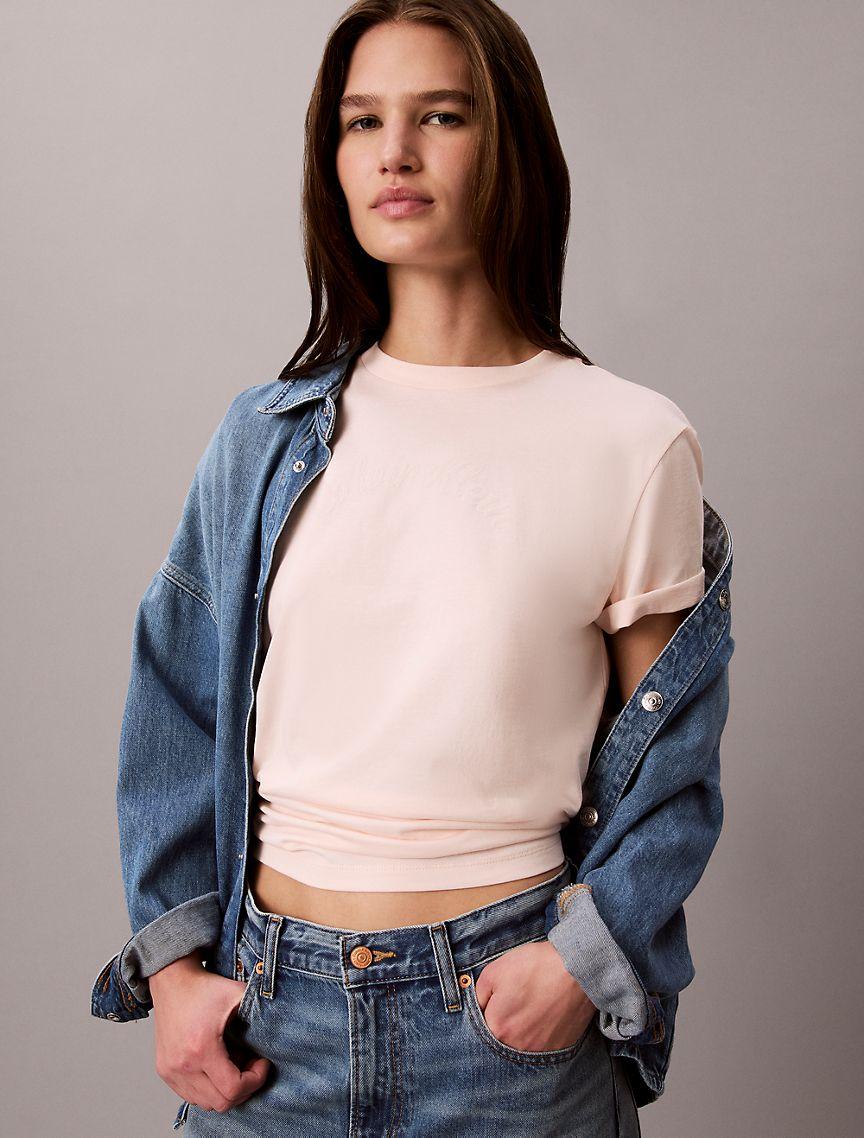 Felt Logo Graphic Classic T-Shirt Product Image