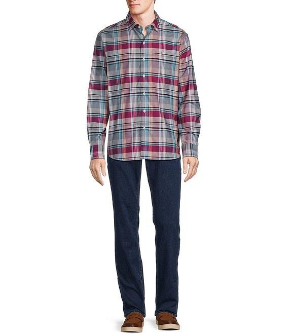 Tommy Bahama Lazlo Cheers Checked Plaid Long Sleeve Woven Shirt Product Image