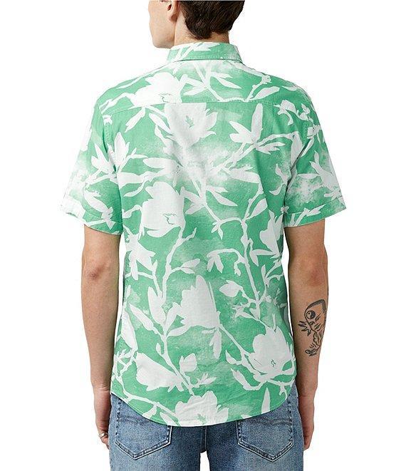 Buffalo David Bitton Susara Short Sleeve Floral Print Shirt Product Image