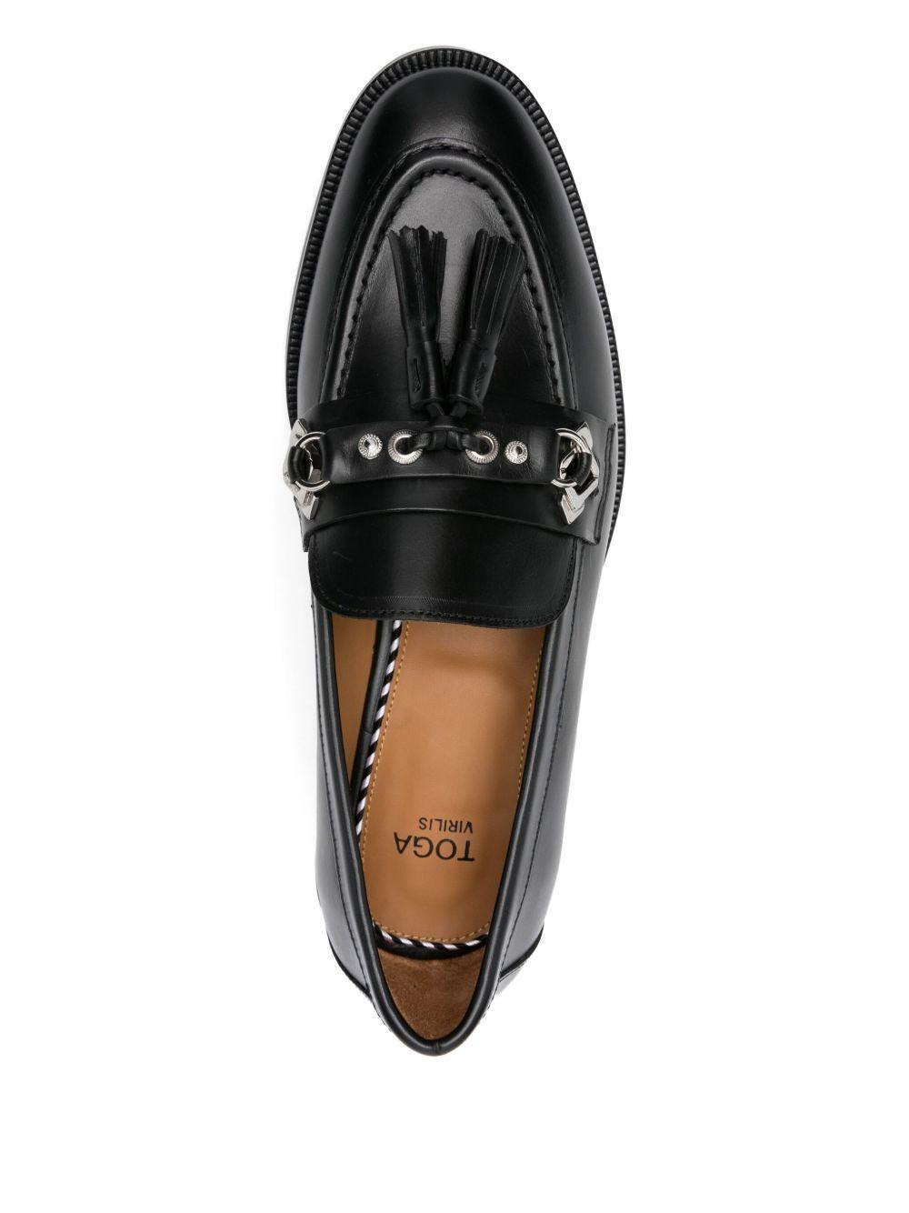 tassel-embellished metal-detail loafers Product Image