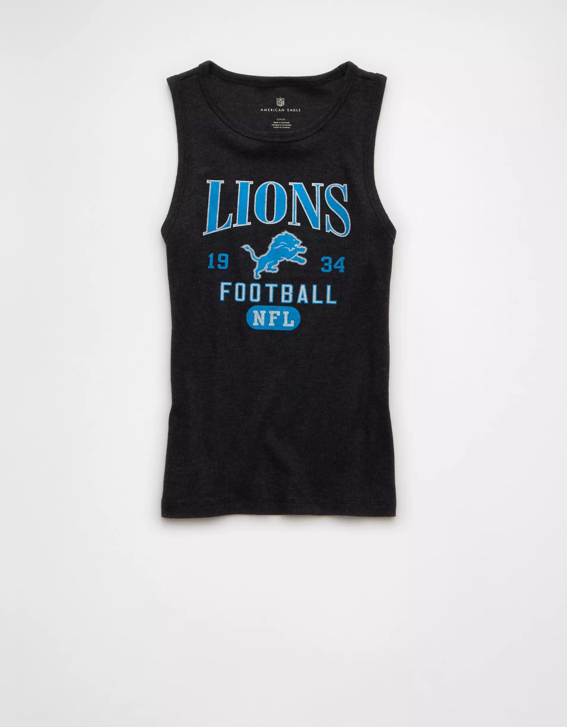 AE NFL Detroit Lions Graphic Tank Top Product Image
