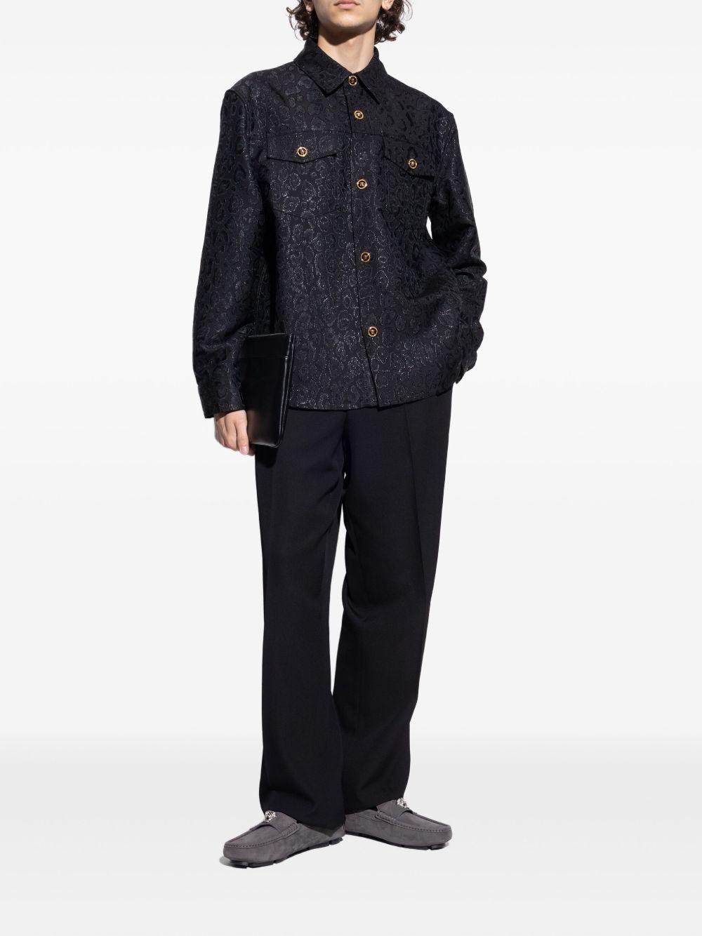 La Medusa-embellished loafers Product Image