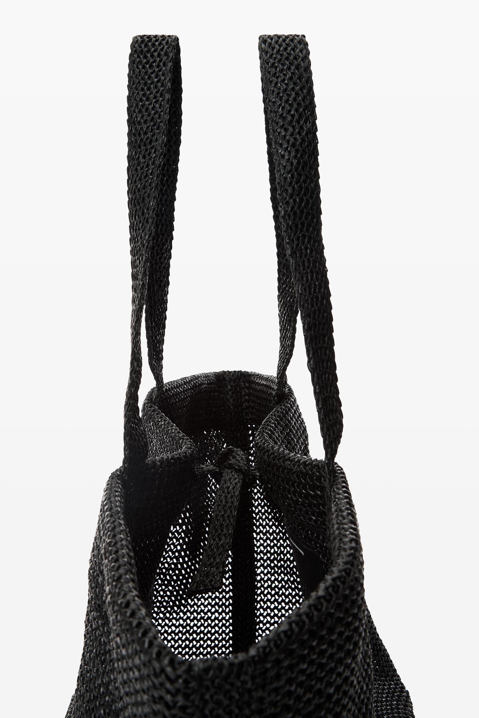 Punch Xl Tote Bag In Raffia Product Image