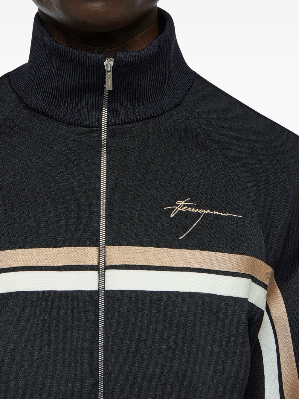 logo-engraved  zip-up jacket  Product Image