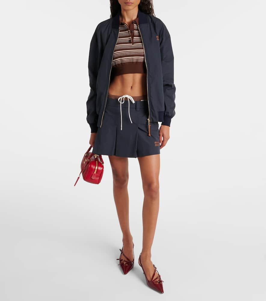 105mm buckle-detail slingblack pumps Product Image