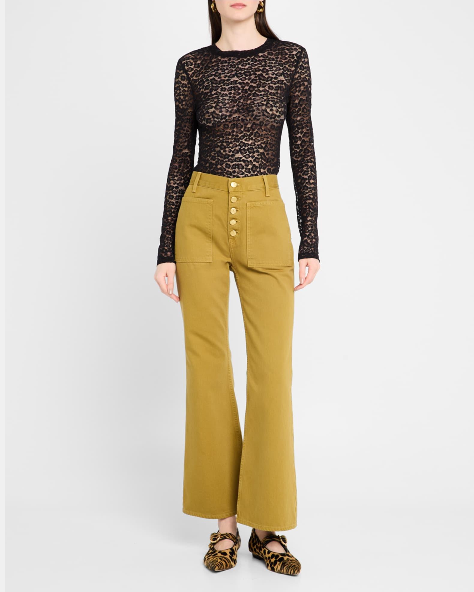  Anise Leopard Long-Sleeve Top Product Image