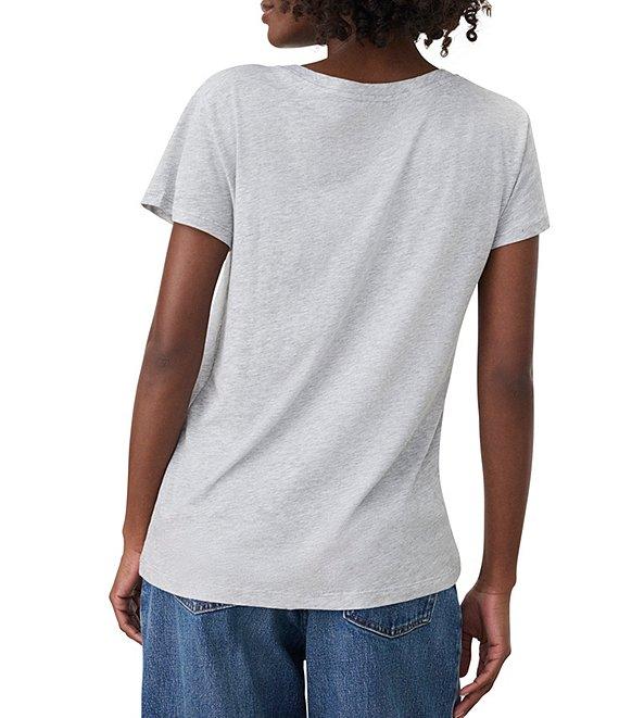 Splendid Kate V-Neck Short Sleeve Tee Shirt Product Image