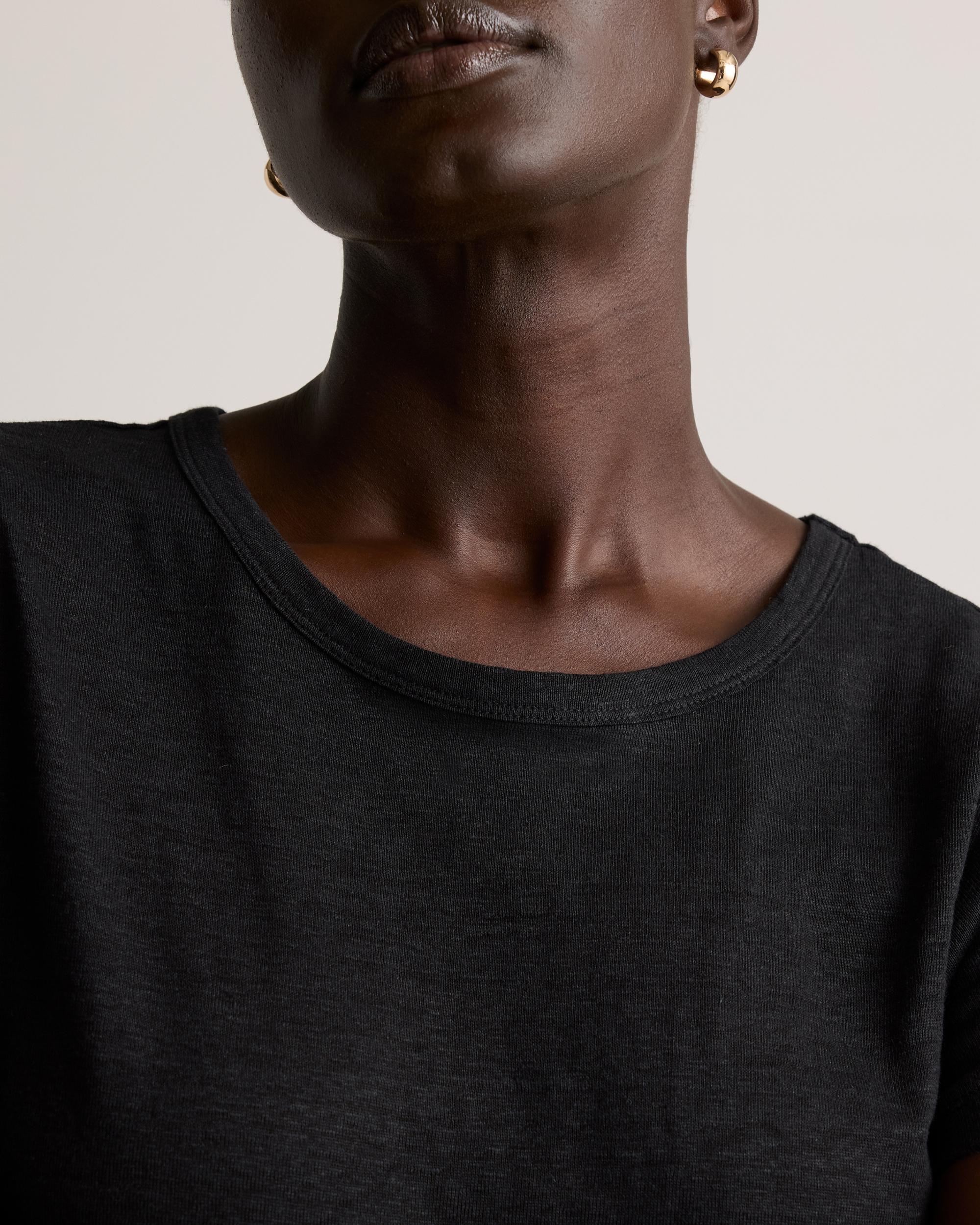 Quince | Women's 100% European Linen Jersey T-Shirt Size XS Product Image