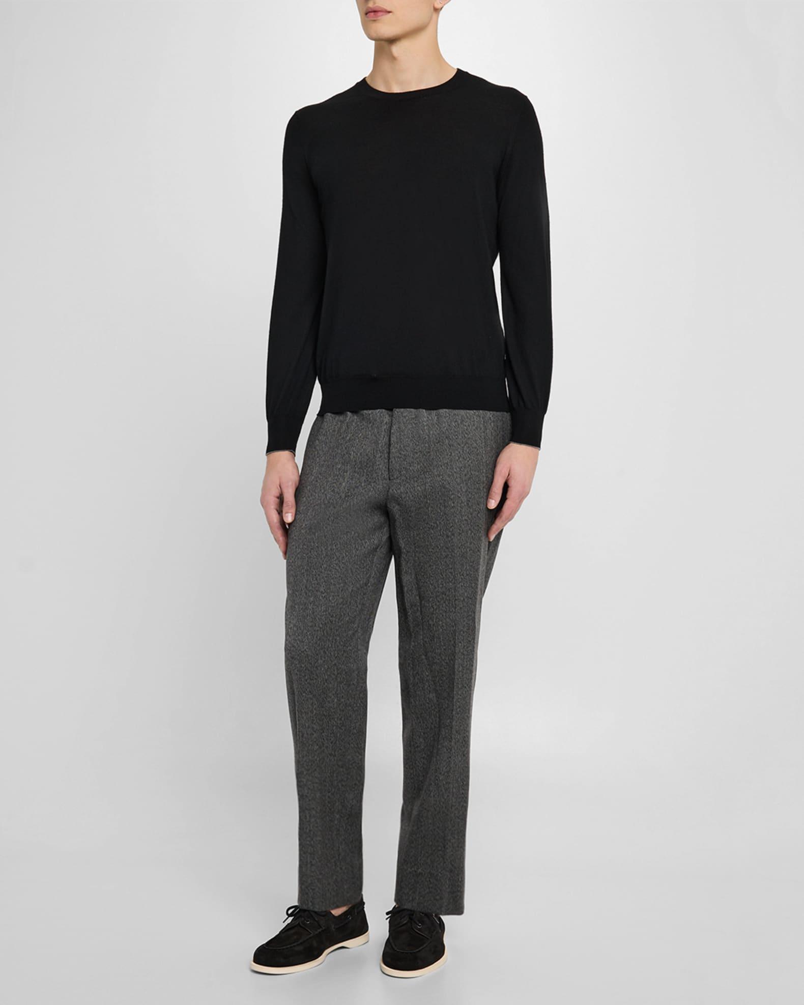 Men's Foil Suede Boat Shoes Product Image