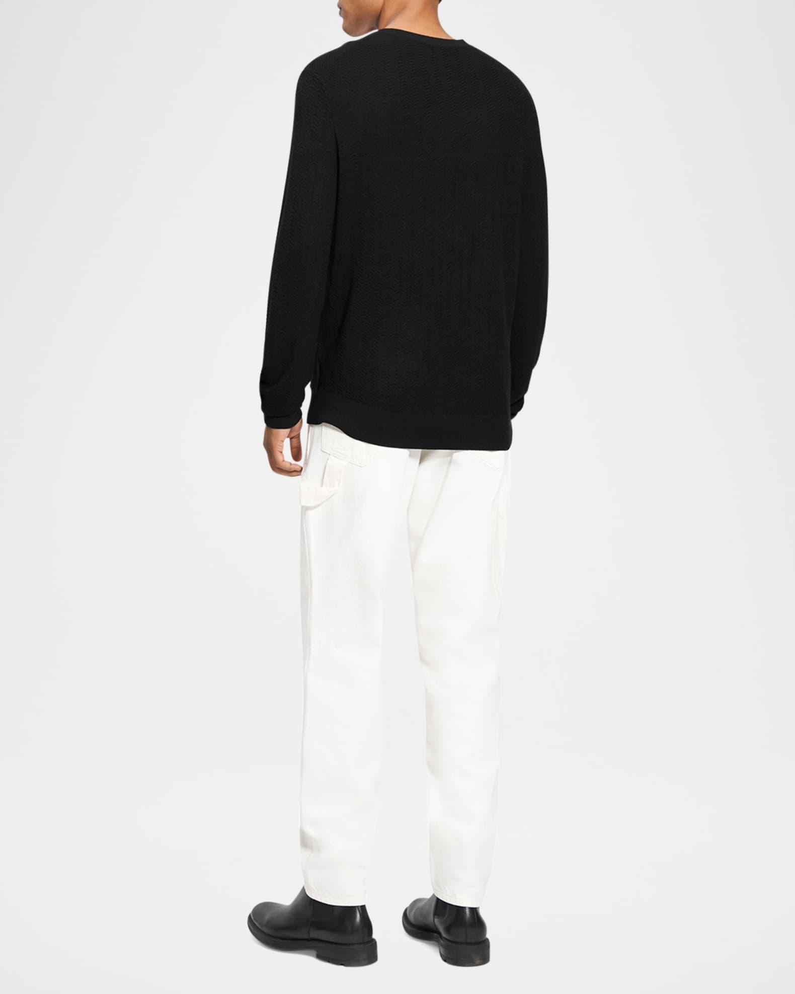 Men's Merino Wool Crewneck Sweater Product Image