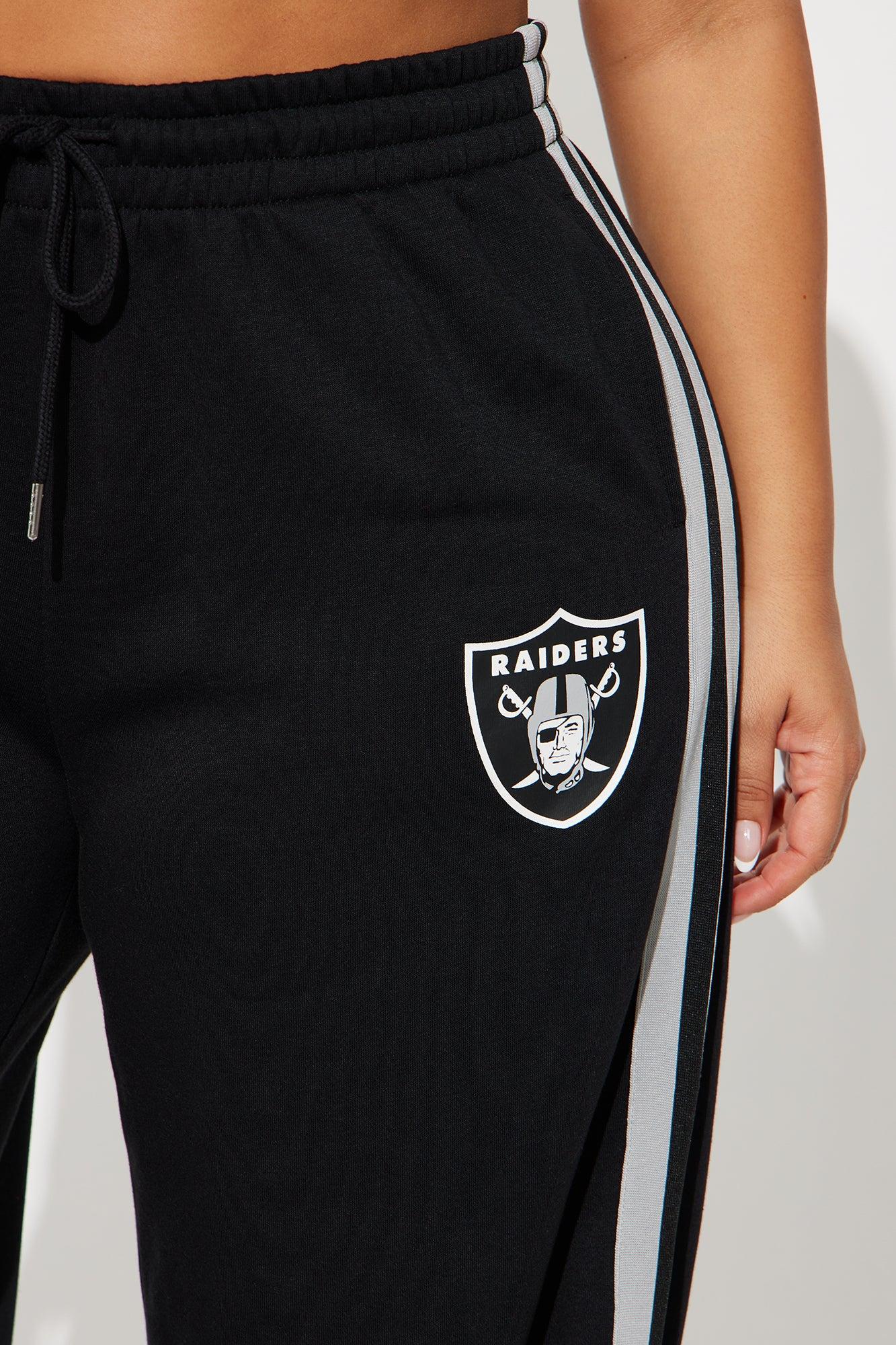 Raiders Second Half Come-Back Wide Leg Pant - Black Female Product Image