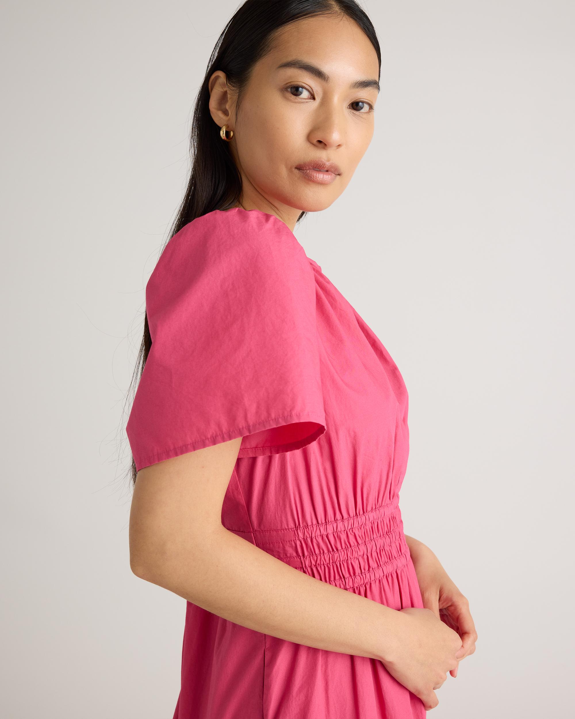Quince | Women's Poplin Tiered Maxi Dress Cotton Product Image