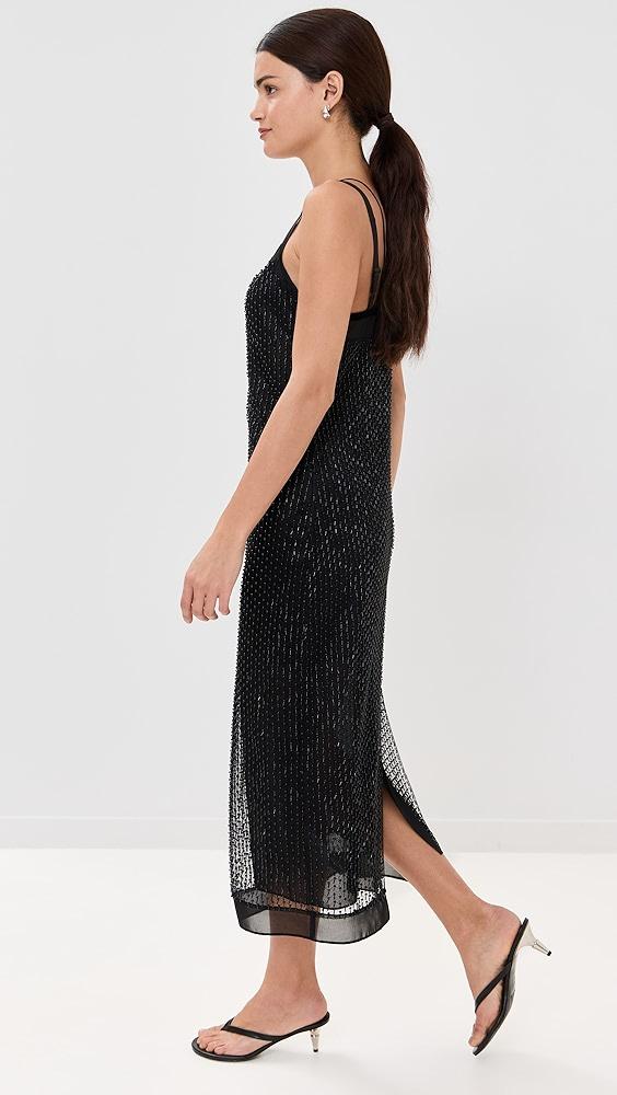 Vince Beaded Slip Dress | Shopbop Product Image
