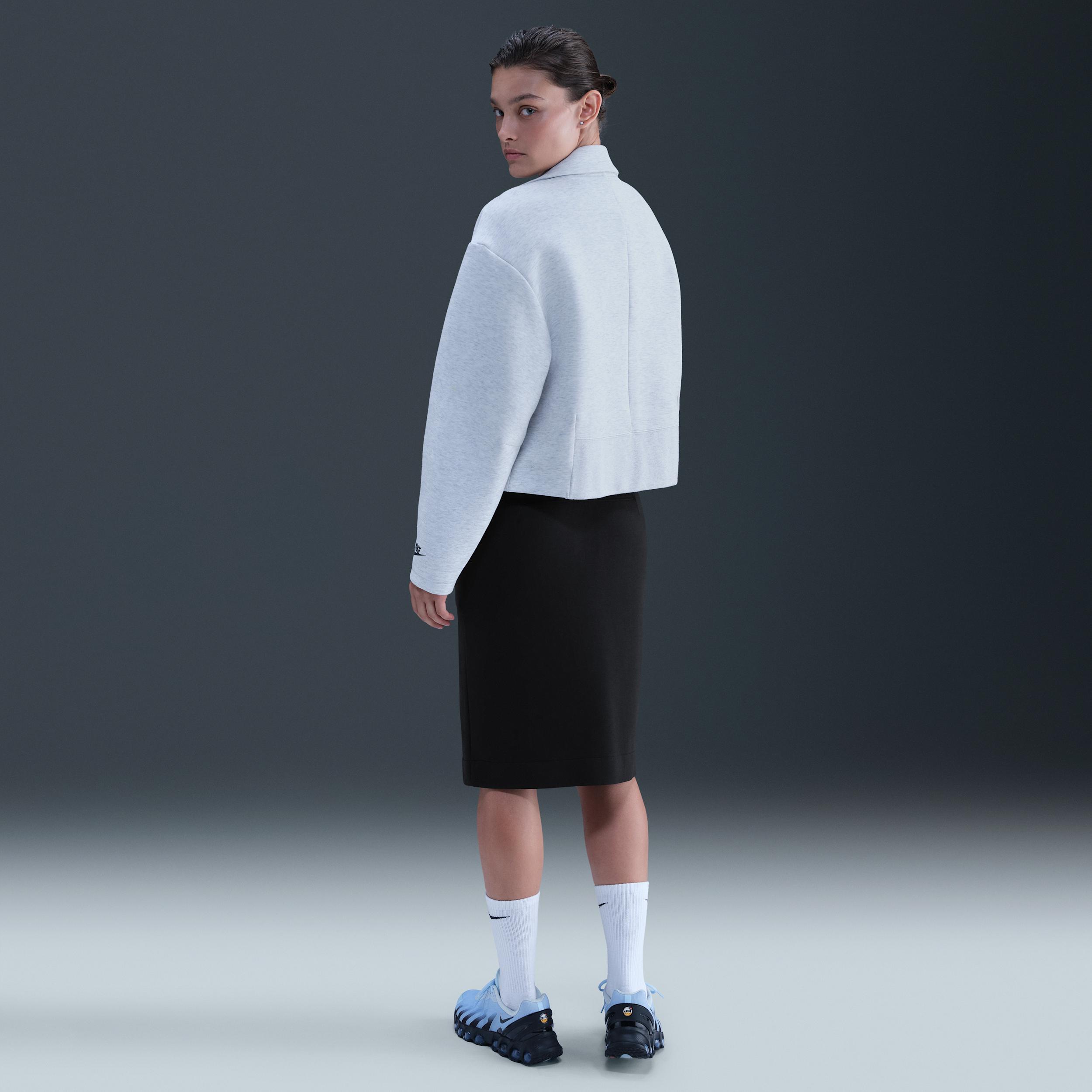 Womens Nike Sportswear Tech Fleece Skirt | IM6181-010 Product Image