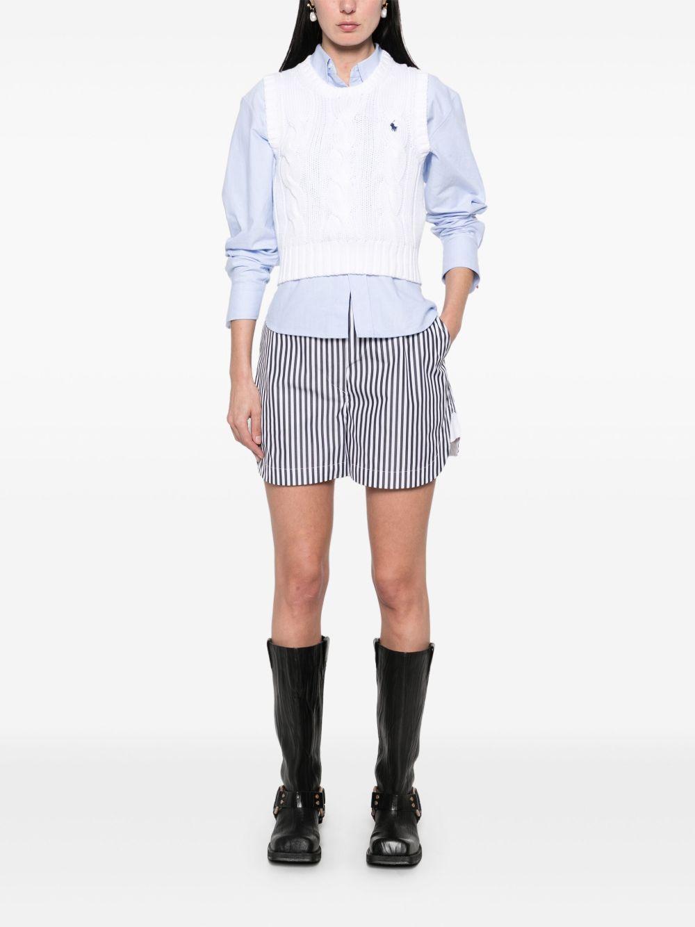 cable-knit vest Product Image