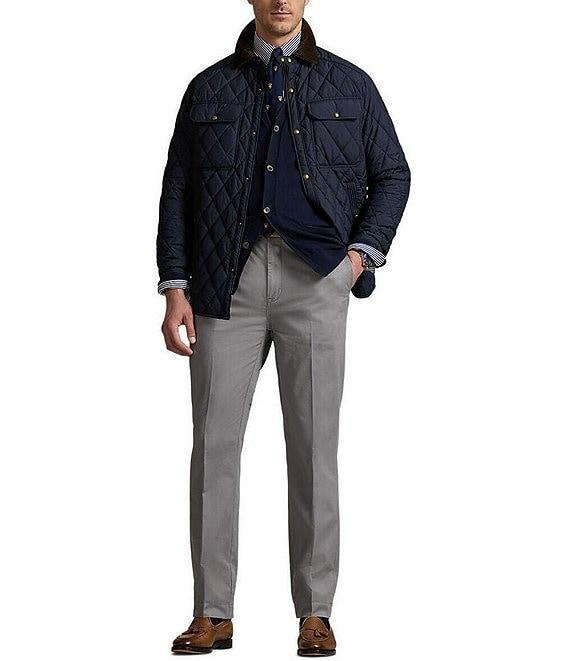 Polo Ralph Lauren Big & Tall Classic-Fit Flat-Front Stretch Chino Pants Product Image
