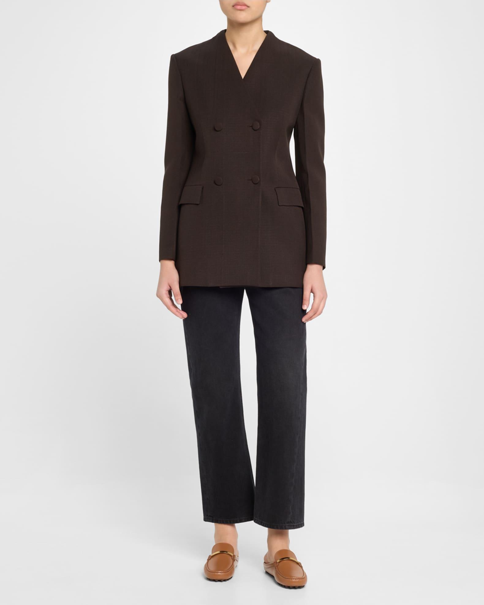 Gommino Leather Bar Driver Loafer Mules Product Image