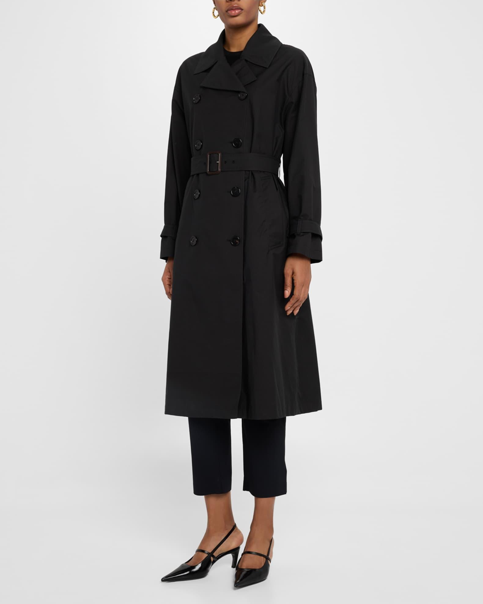 Fiorito Belted Double-Breasted Trench Coat Product Image