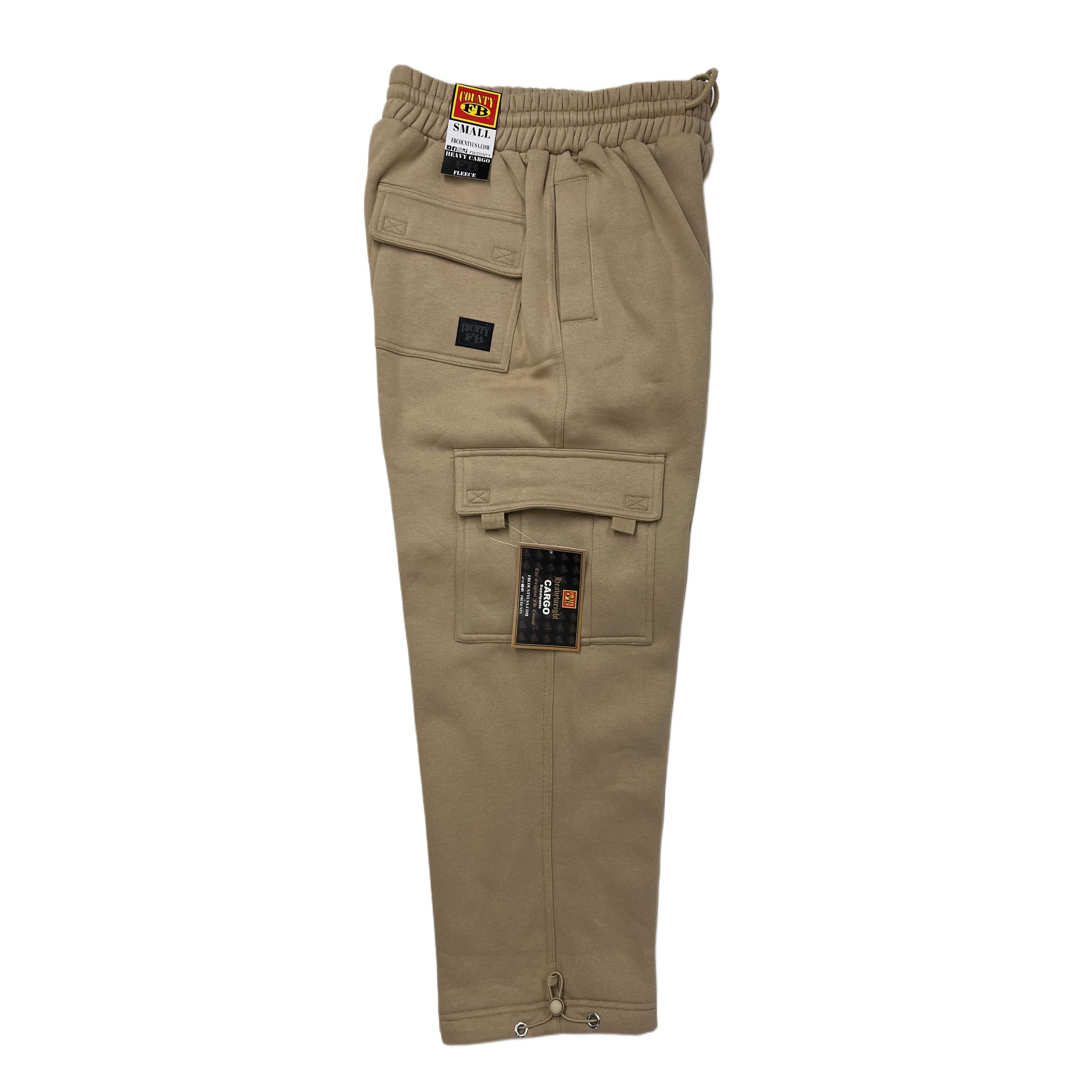 FB County Heavyweight Baggy Cargo Sweatpants Male Product Image