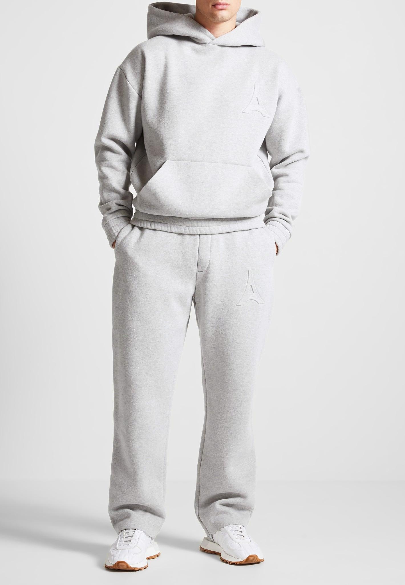 Cédric - Eiffel Embossed Joggers - Grey Male Product Image