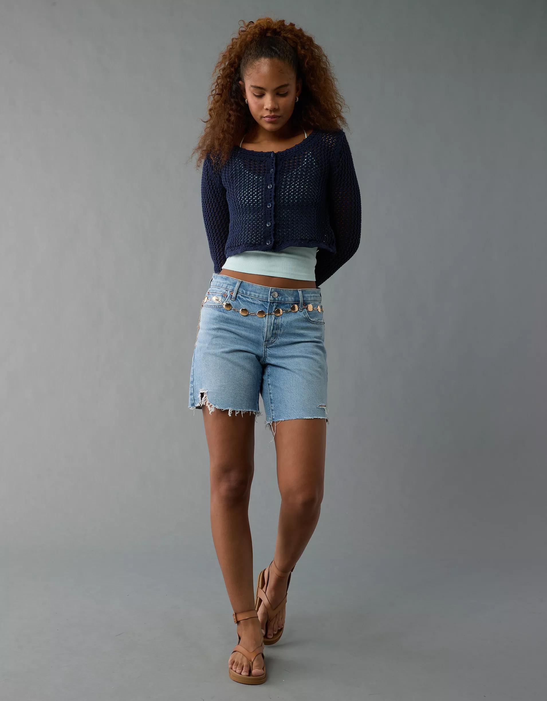 AE Open Stitch Cardigan Product Image