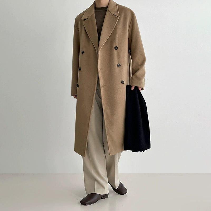 RT No. 11975 WOOLEN TRENCH COAT Product Image