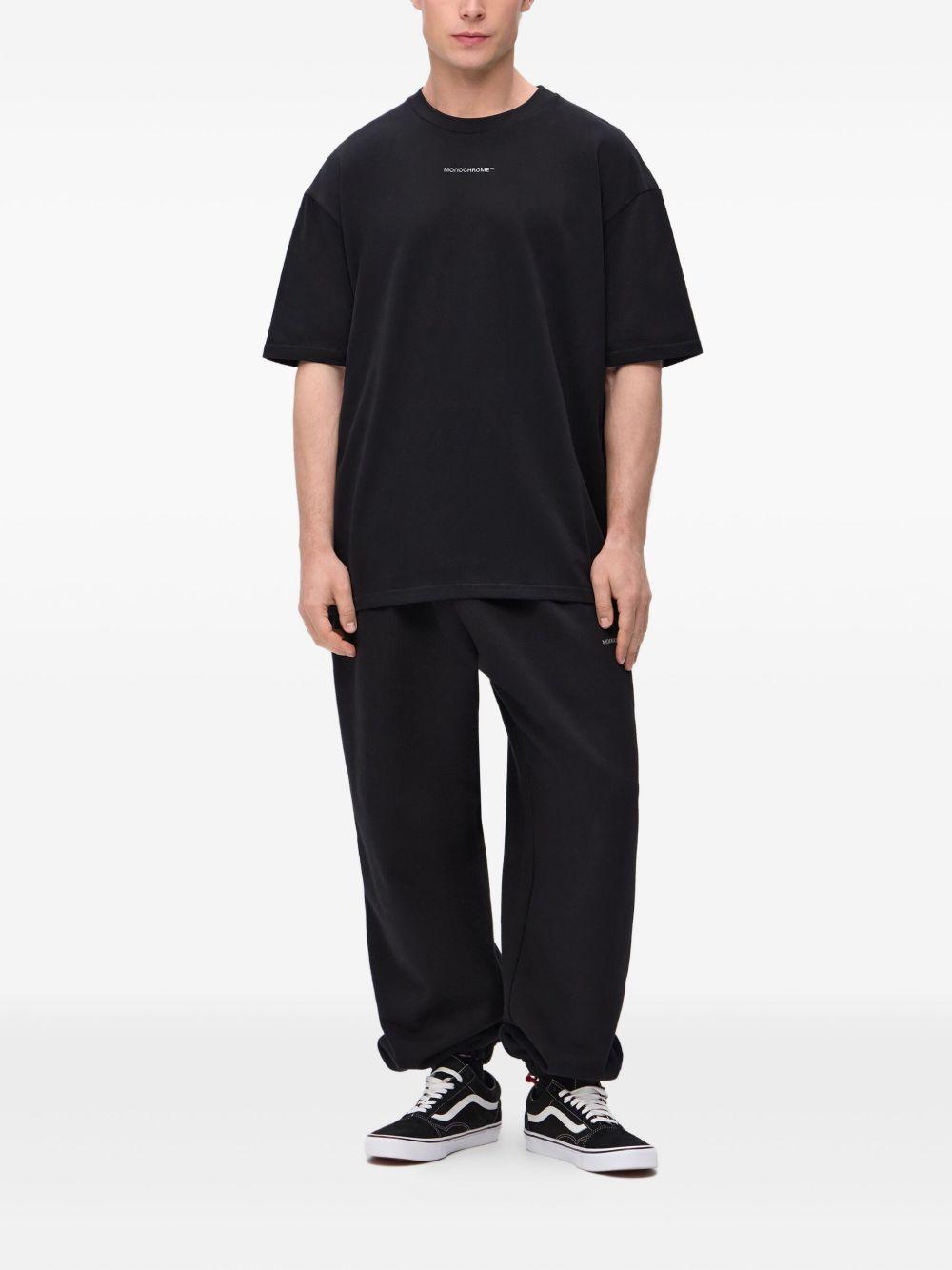 logo-print cotton track pants Product Image