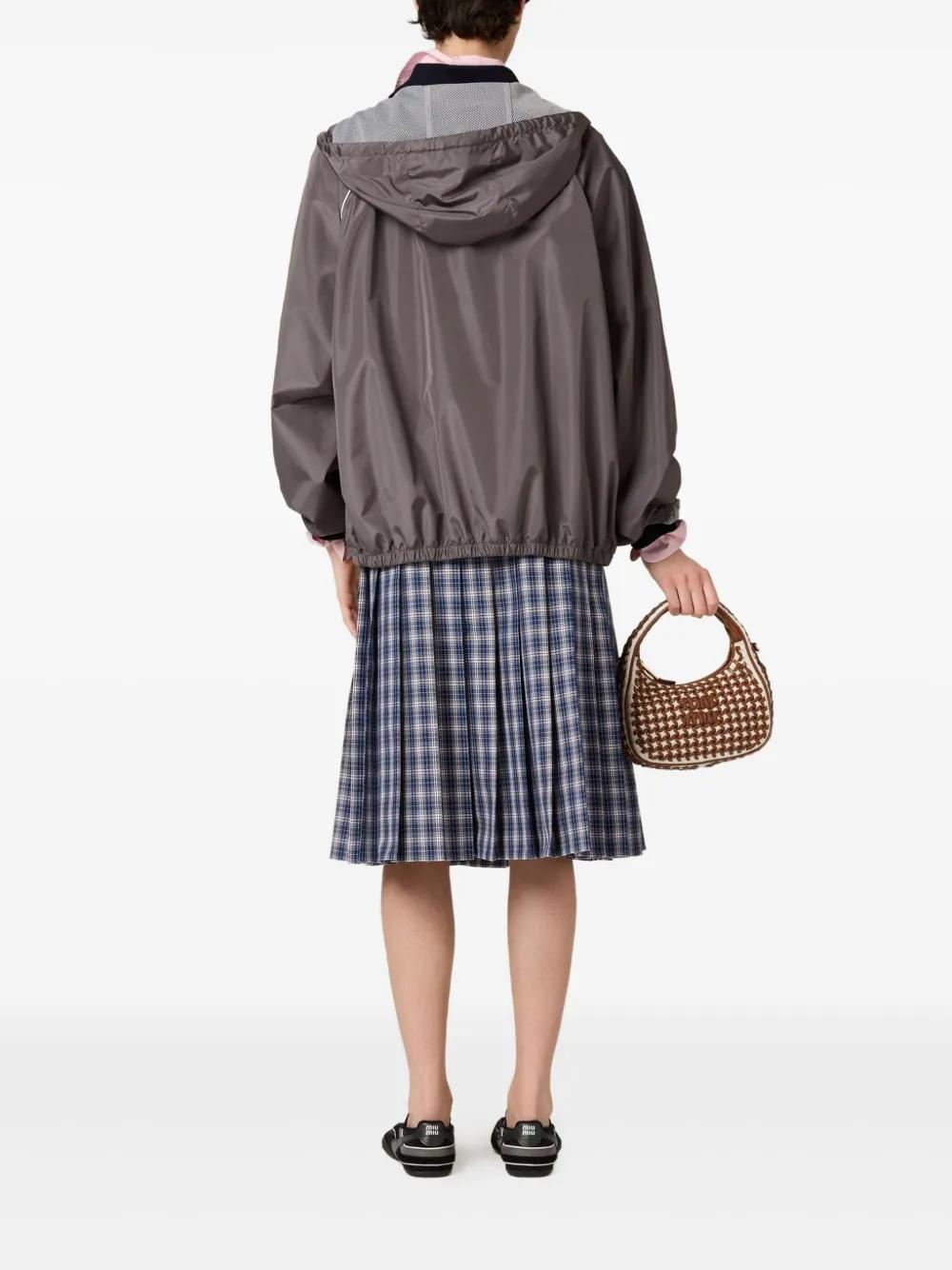 zip-up bomber jacket Product Image