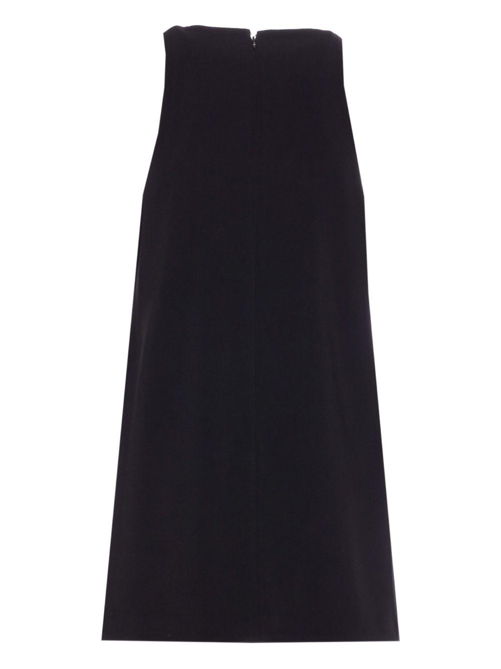 cutout-detail sleeveless dress Product Image